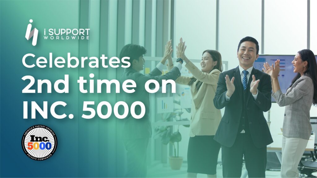 iSupport Worldwide as Inc 5000 Fastest Growing Companies 2022