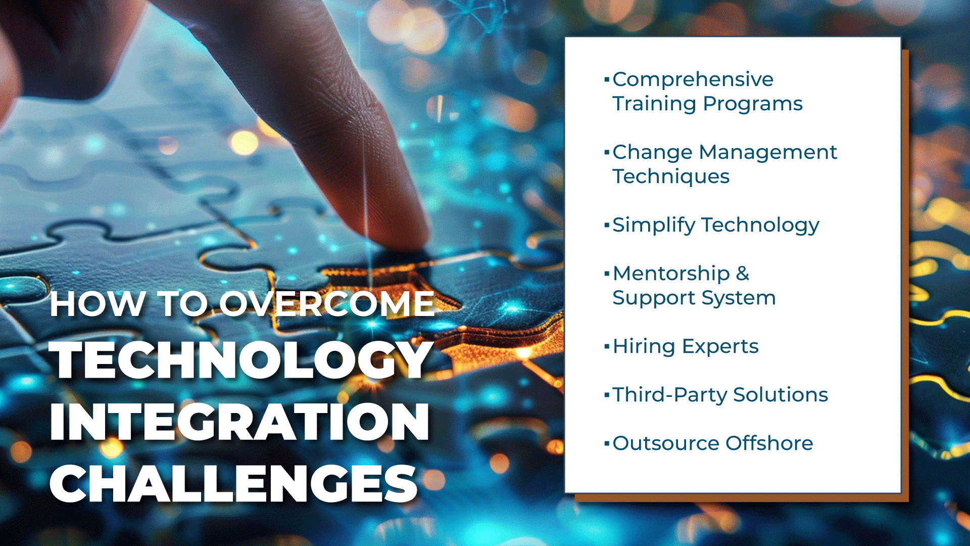 Tech Integrator Role What To Do When Key Personnel Can’t Integrate with Technology