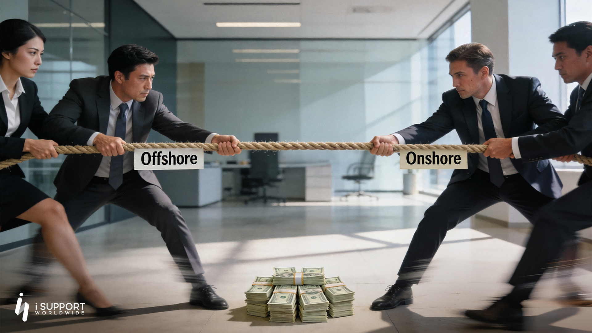 Offshoring vs Onshore Cost Breakdown Which Adds More Value- iSupportWorldwide