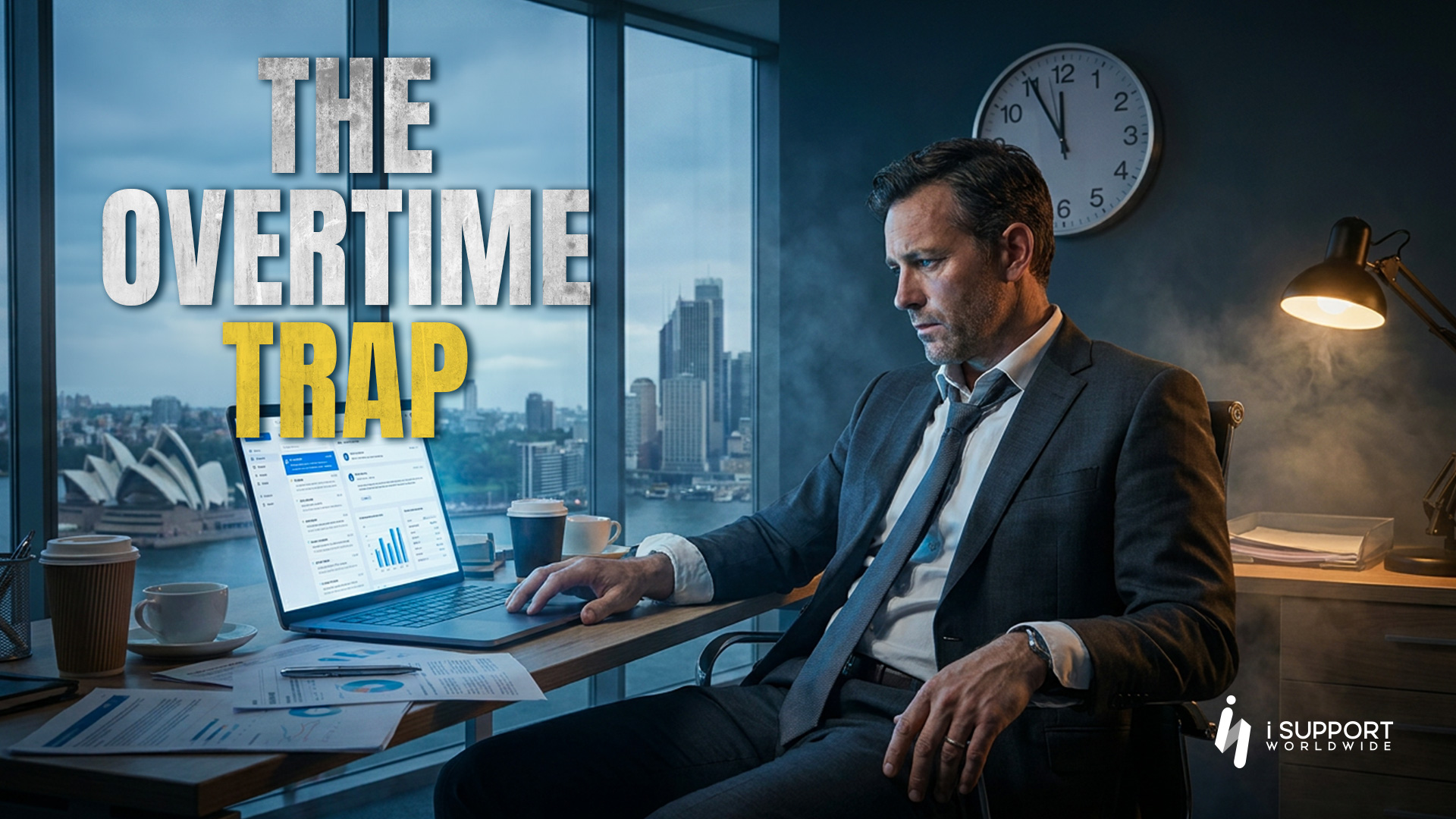 Overtime Trap Australia's Management Productivity Issue - Isupport Worldwide