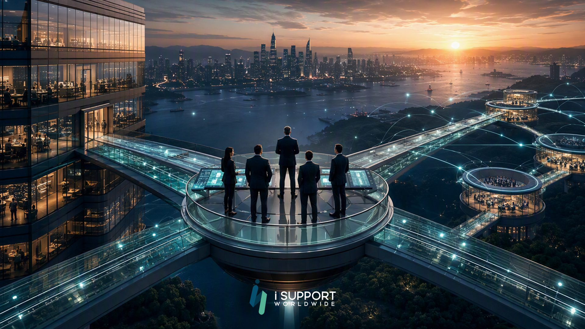 Hybrid Global Leadership Model for Workforce Scalability